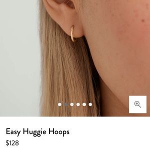 MEJURI 14K Easy Huggie Hoops